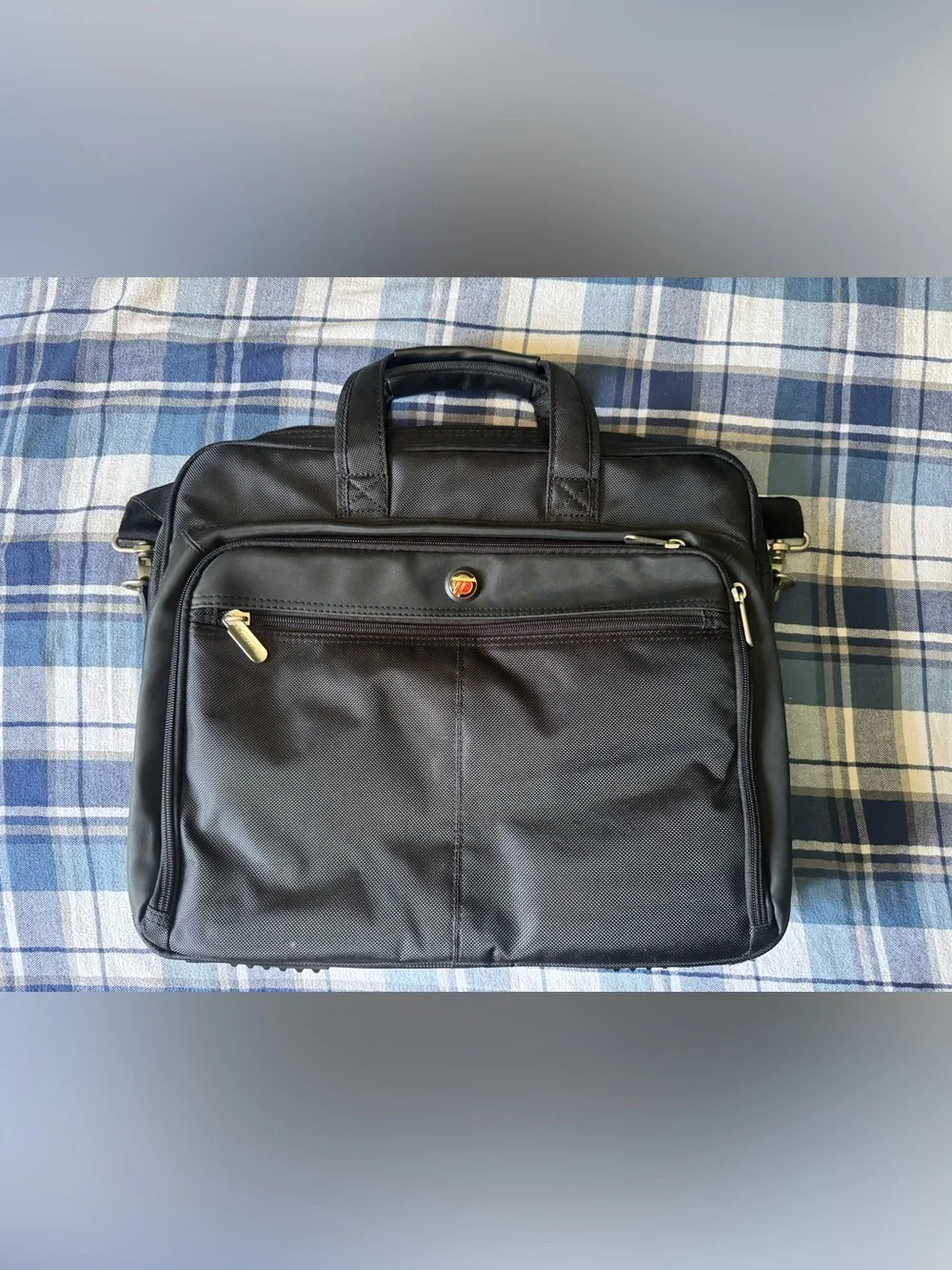 Targus Black Men's Briefcase Laptop Bag - Classic Professional Carry